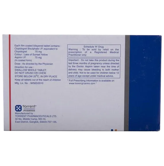 deplatt 75mg tablet 15's